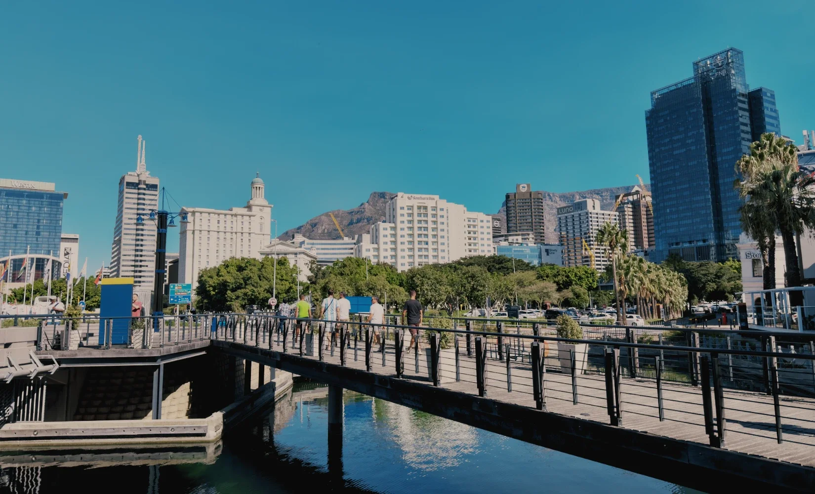 Cape Town skyline from the Victoria & Alfred Waterfront