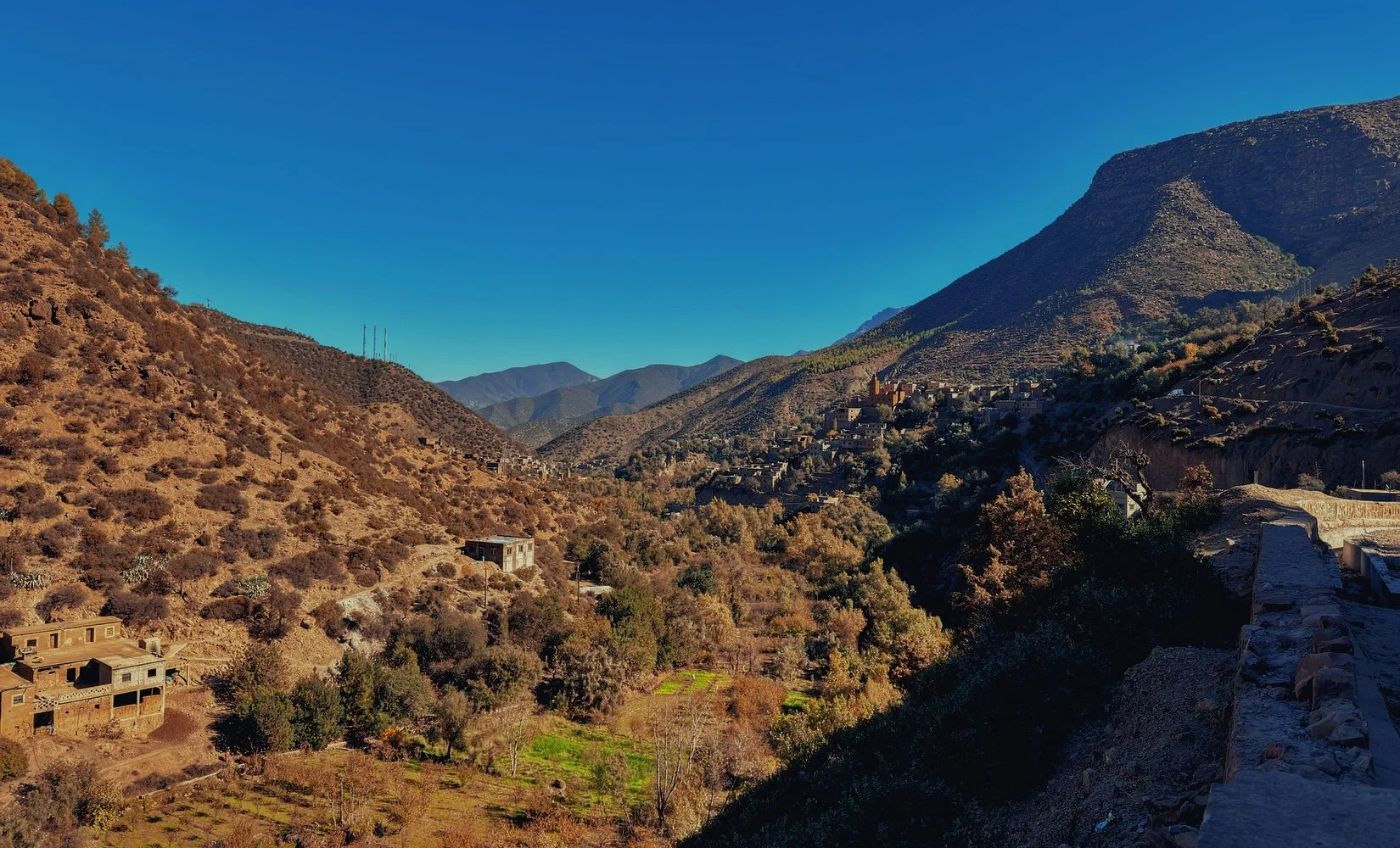 Atlas Mountains Valley