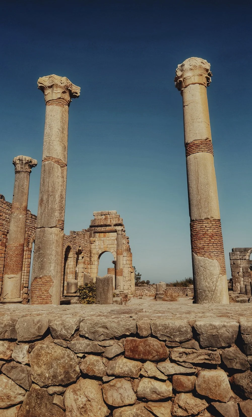 Berber-Roman Ruins at Volubilis