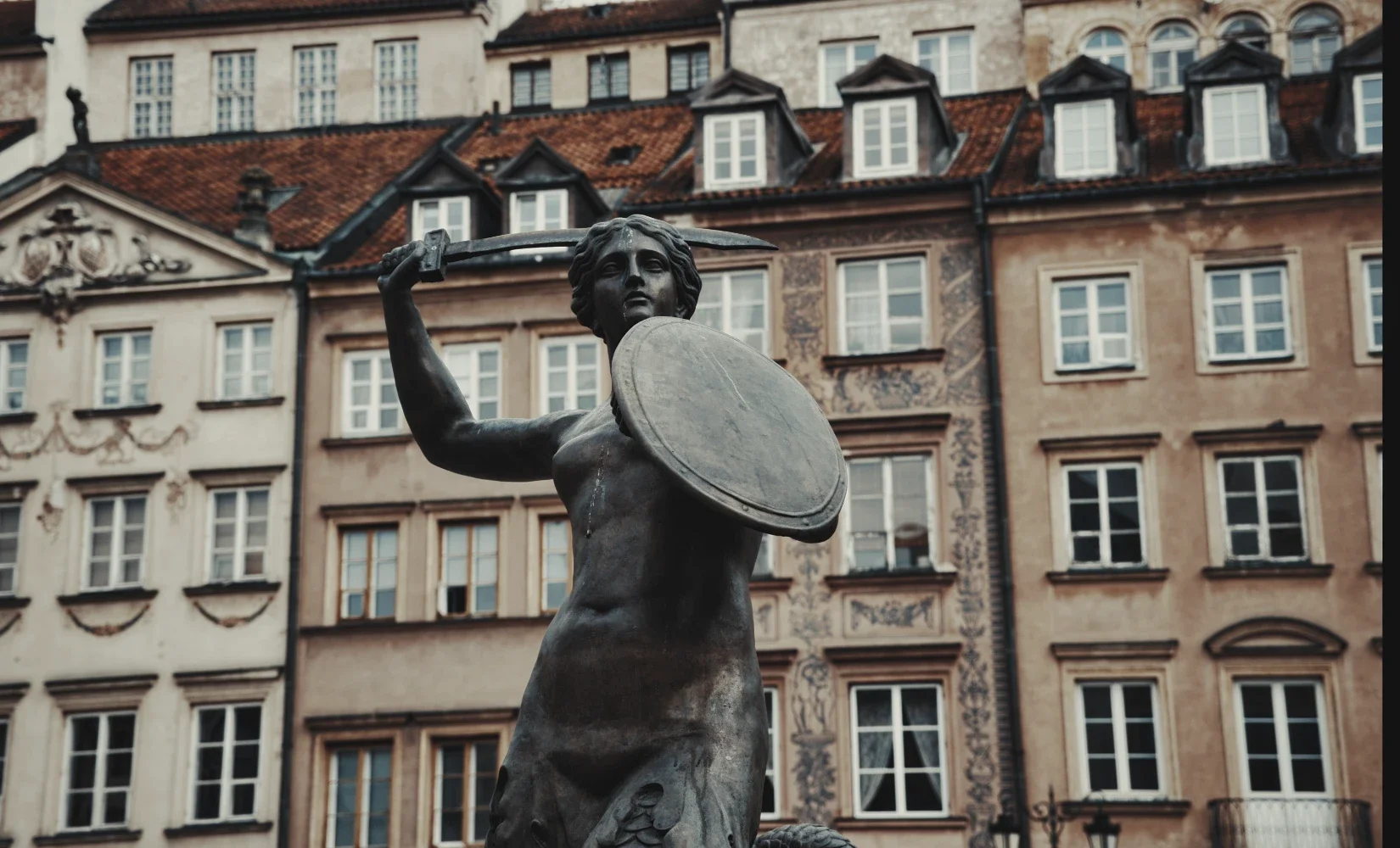 Warsaw Mermaid Statue