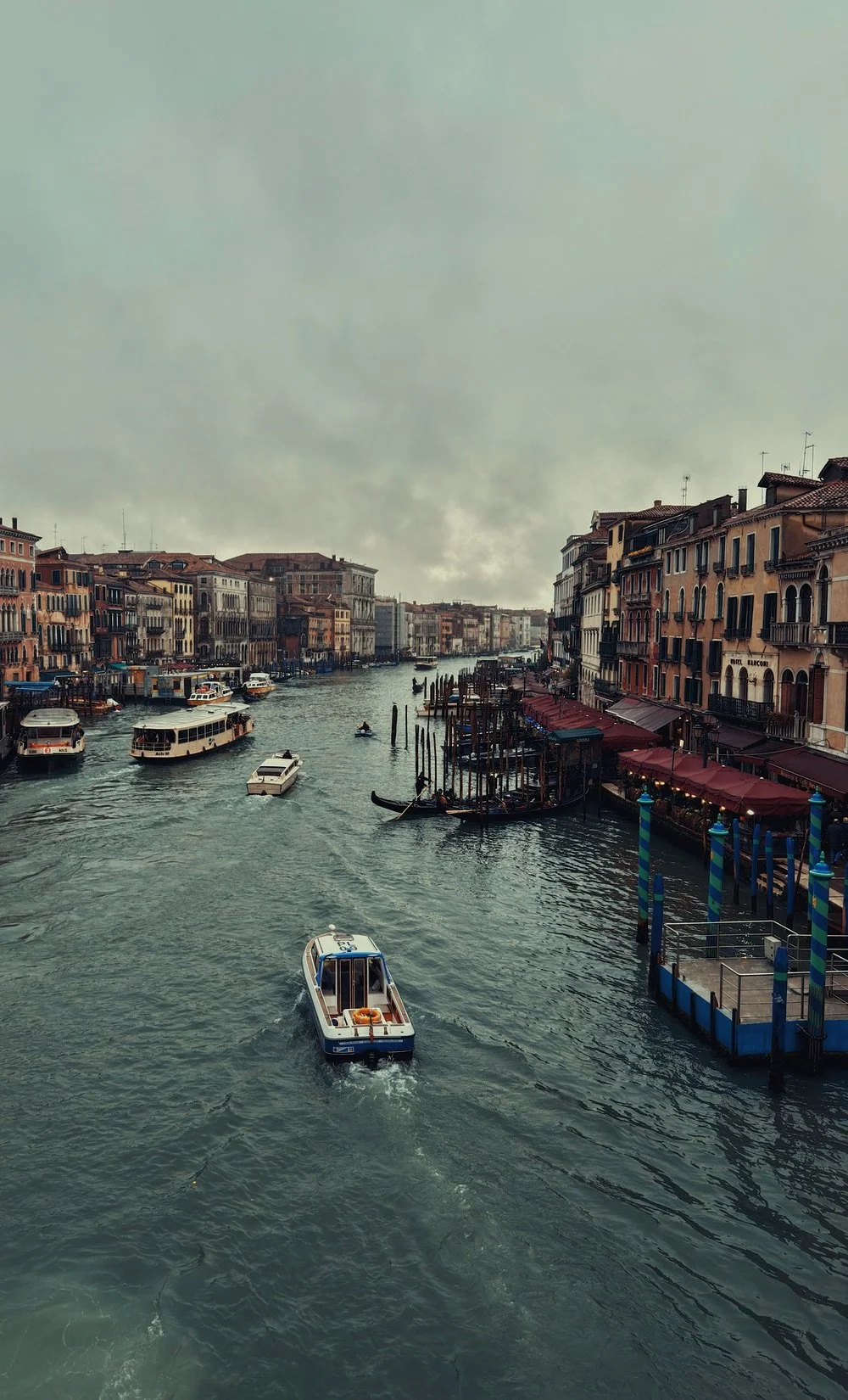 Grand Canal from Ponte di Rialto, Venice