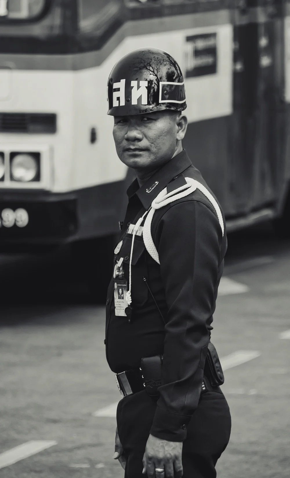 A policeman, Bangkok, Thailand
