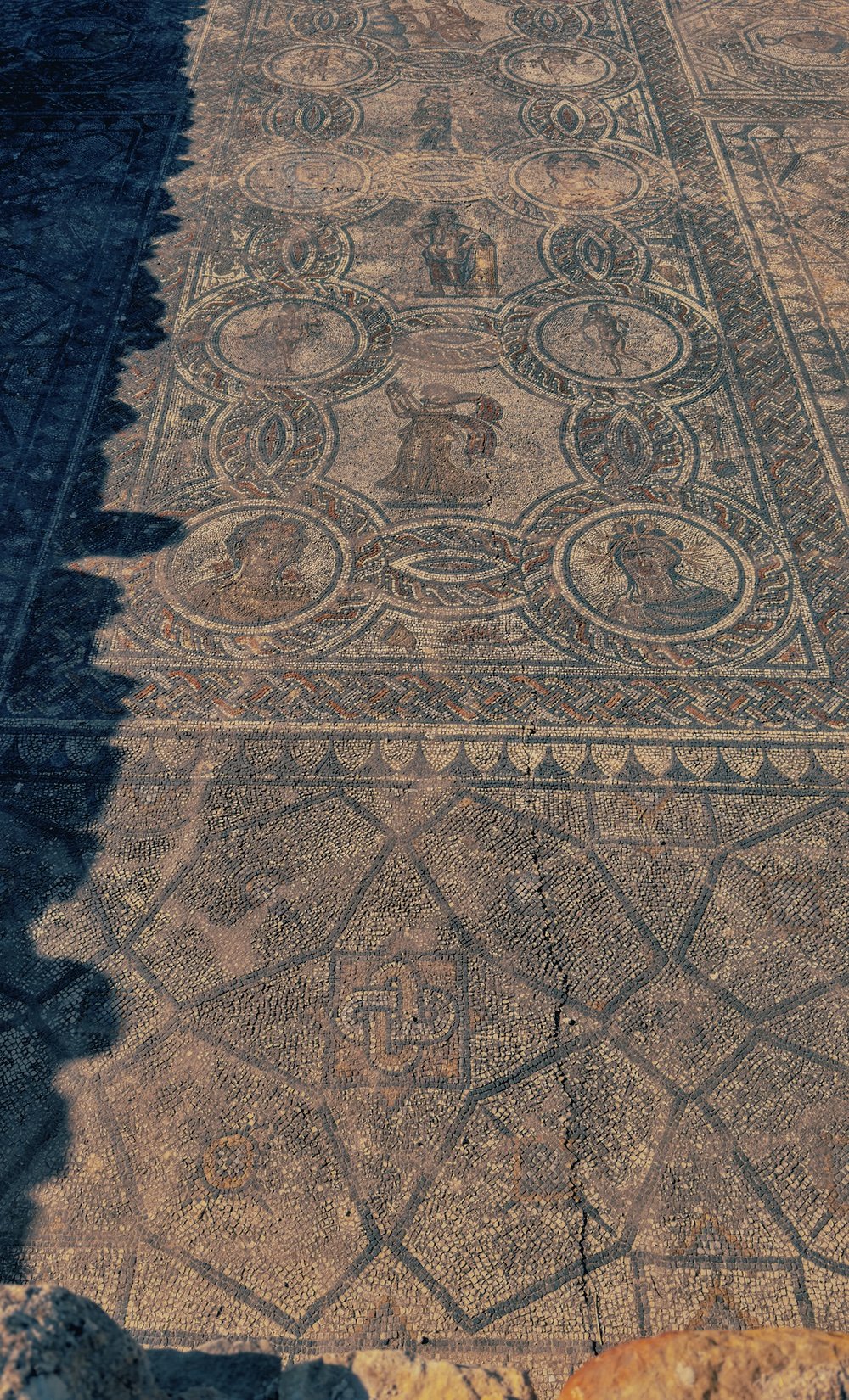 Berber-Roman Mosaic Floor at Volubilis
