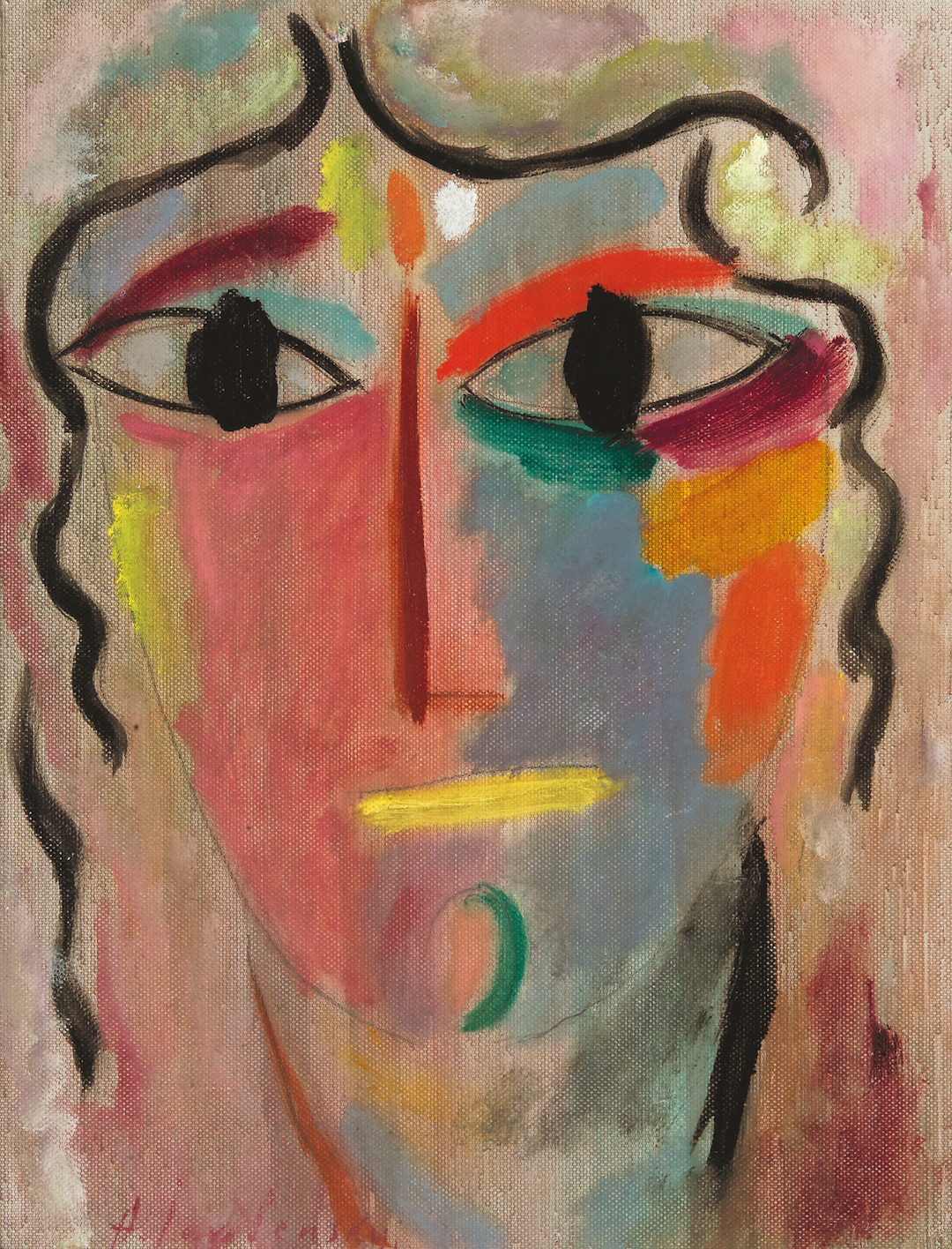 Alexej Jawlensky, Mystischer Kopf, ca. 1918