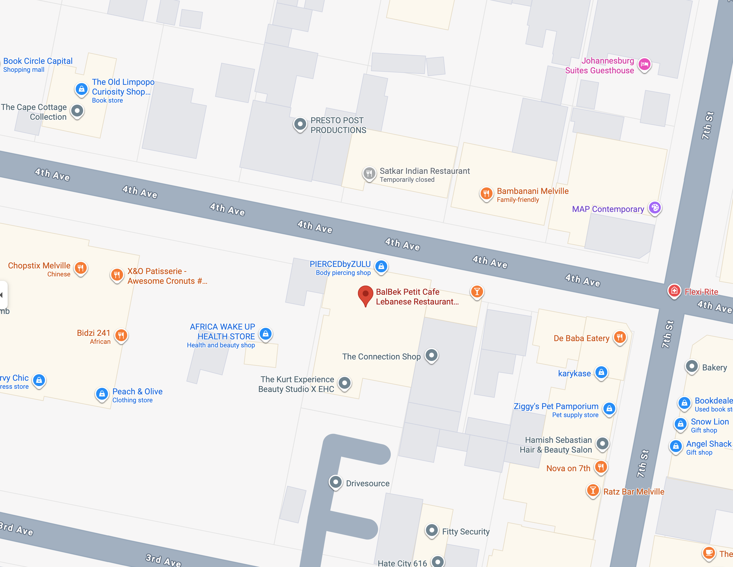 New Tavern Liquor Licence Application: Balbek, 4th Avenue