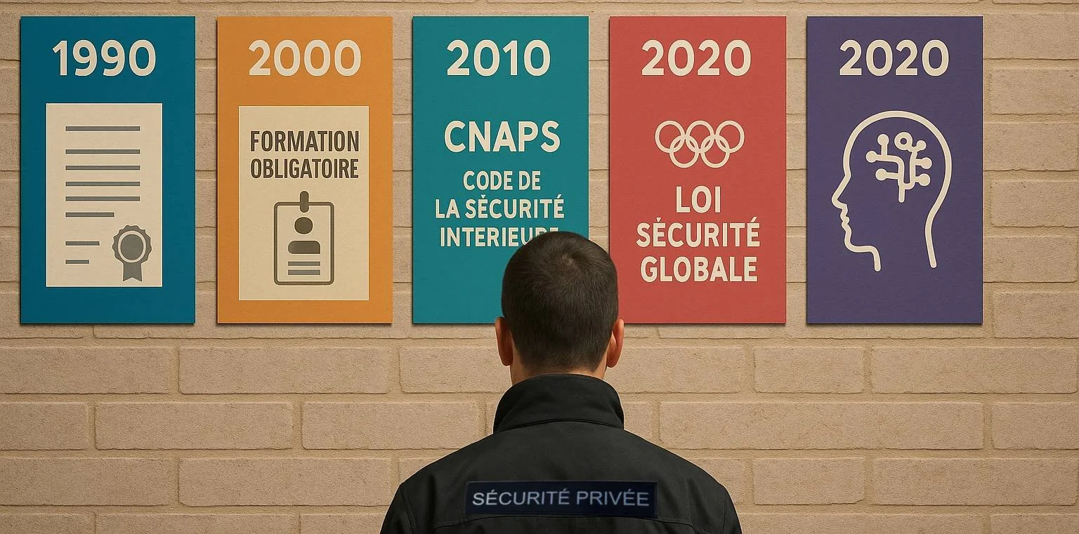 Trente ans d’évolution légale : la sécurité privée, d’auxiliaire discret à acteur reconnu