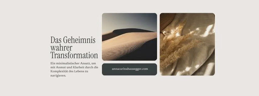 Das Geheimnis wahrer Transformation