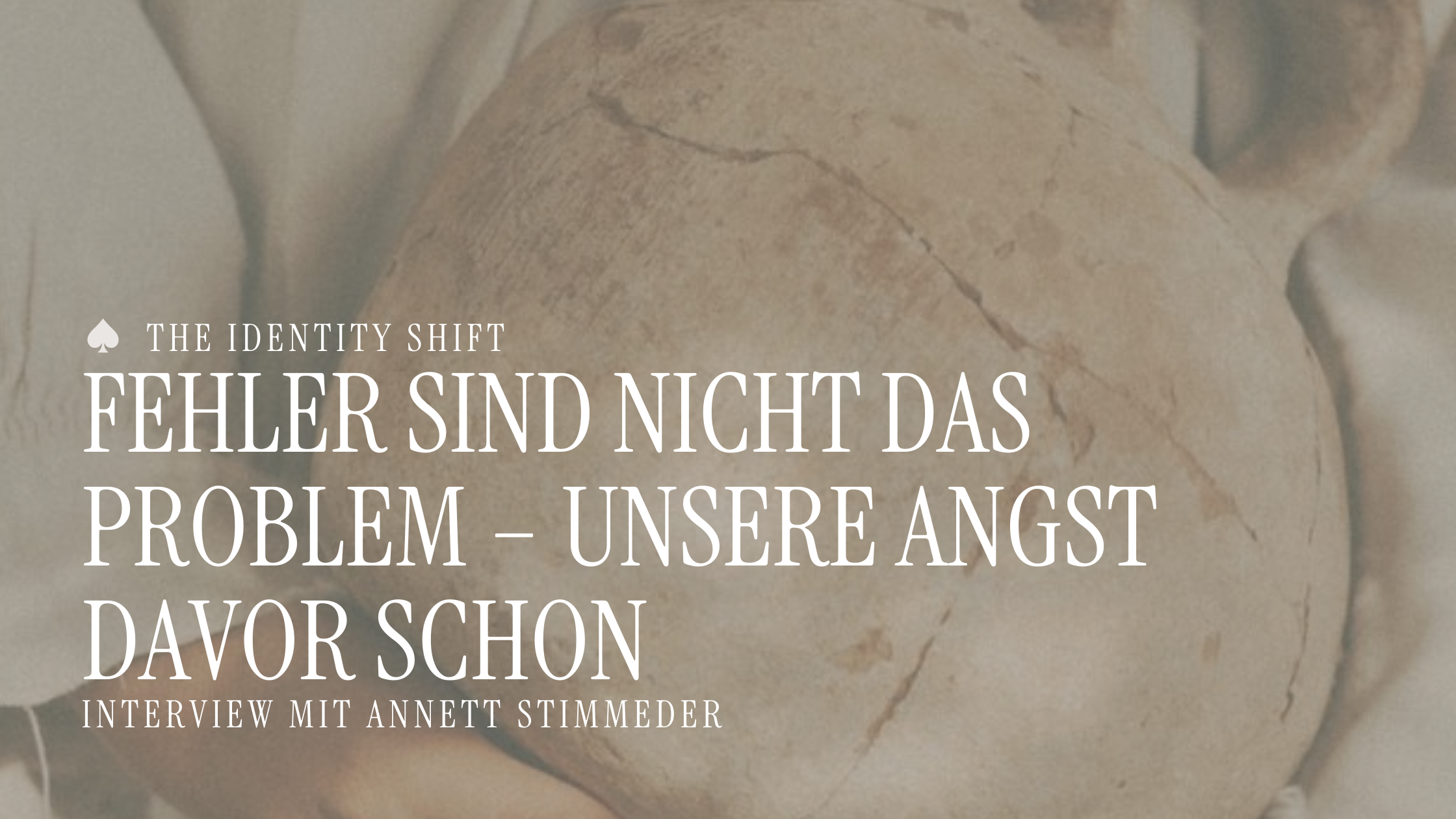 Fehler sind nicht das Problem – unsere Angst davor schon
