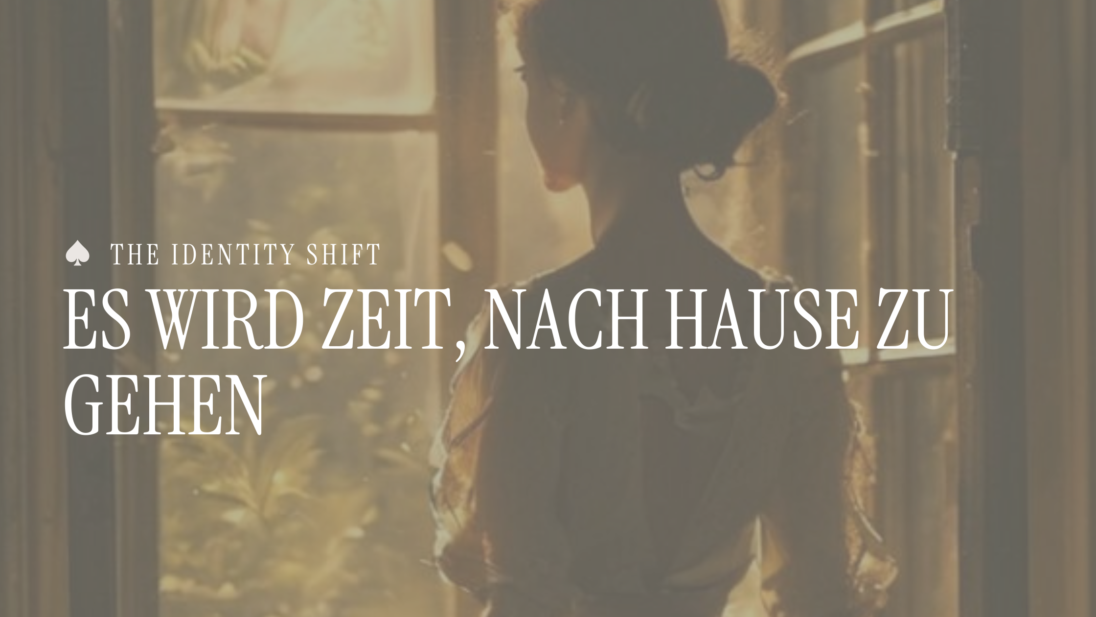 Es wird Zeit, nach Hause zu gehen