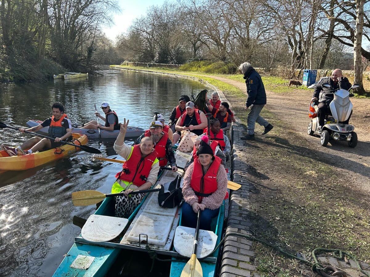 The Winson Green paddle club enjoying the sun last week ☀️🛶💦