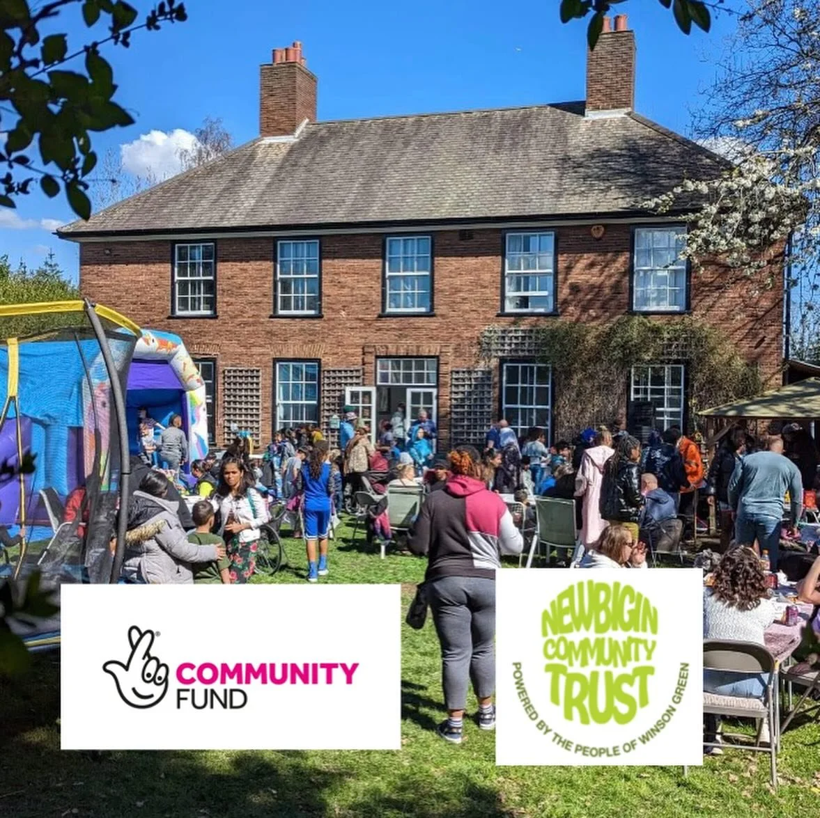 We are excited to have and Awards for All Grant to support our Newbigin House Hub - supporting families and children, early years and SEND 

Thank you to National Lottery Players for making this possible!! @tnlcommunityfund 

Everyone welcome to join