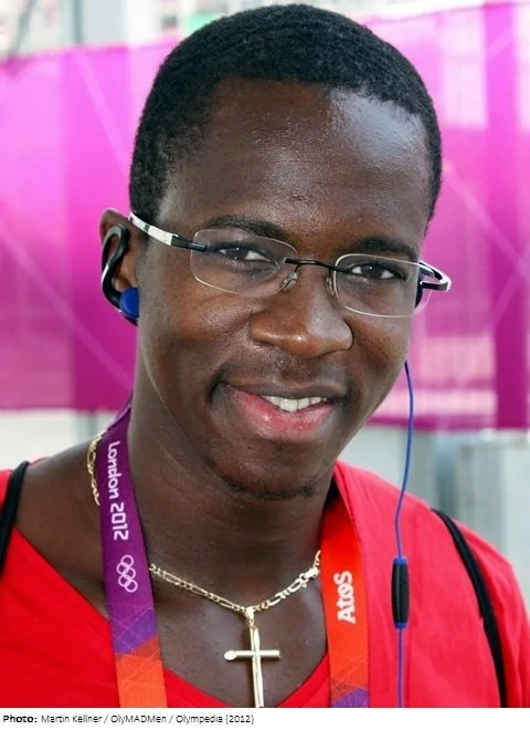Dayron Robles in London ahead of the 2012 Olympic Games
