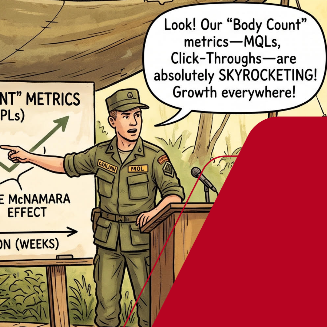 The McNamara Fallacy: Why B2B Marketing Is Winning Every Metric and Losing the War