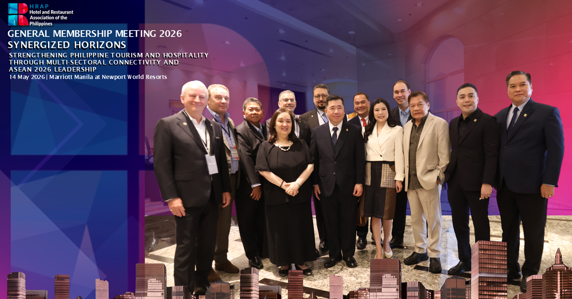 Synergized Horizons: HRAP Holds Landmark 2026 General Membership Meeting at Marriott Manila