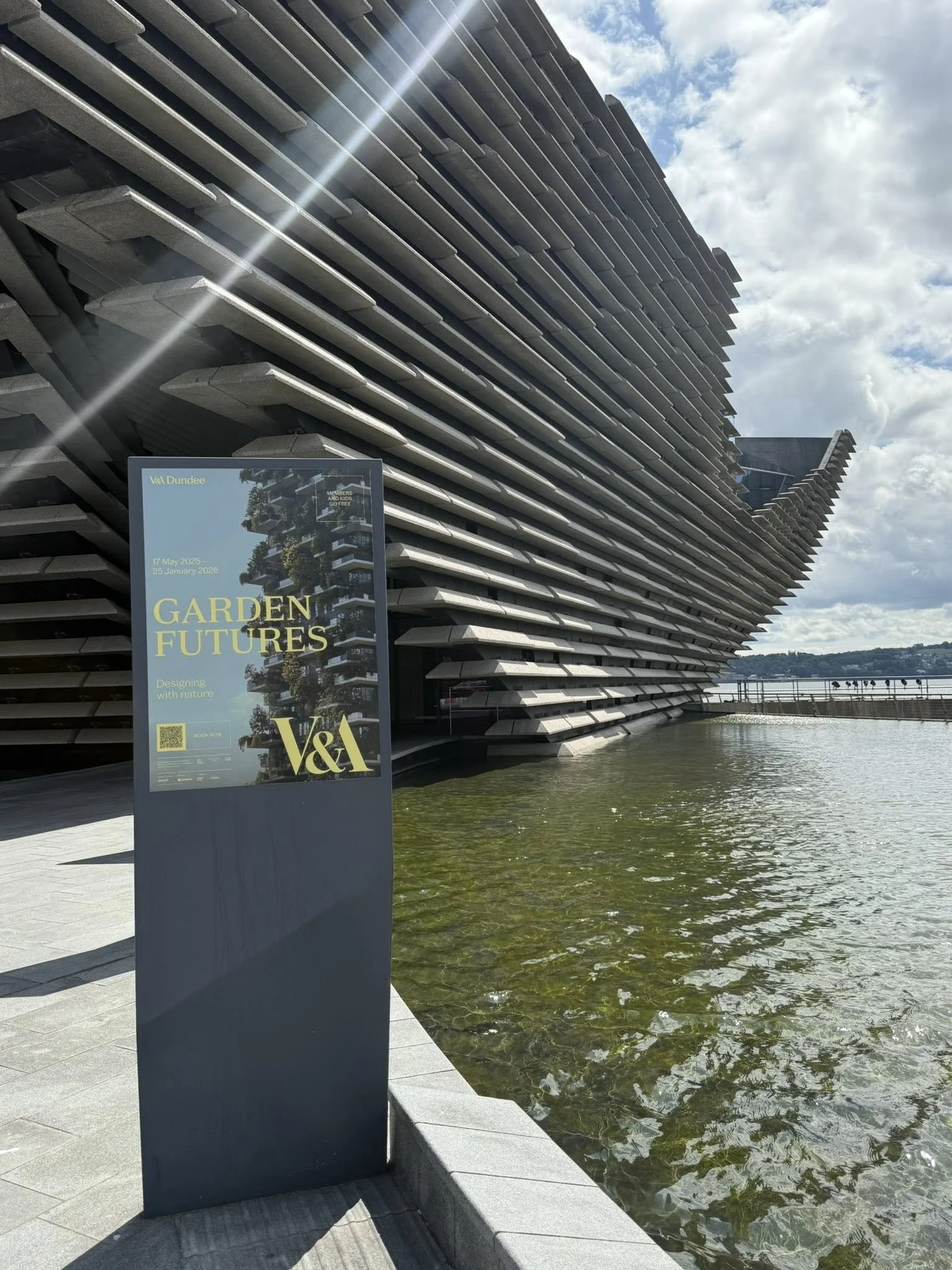 Gardens and Gratitude - A Visit to V&A Dundee 
