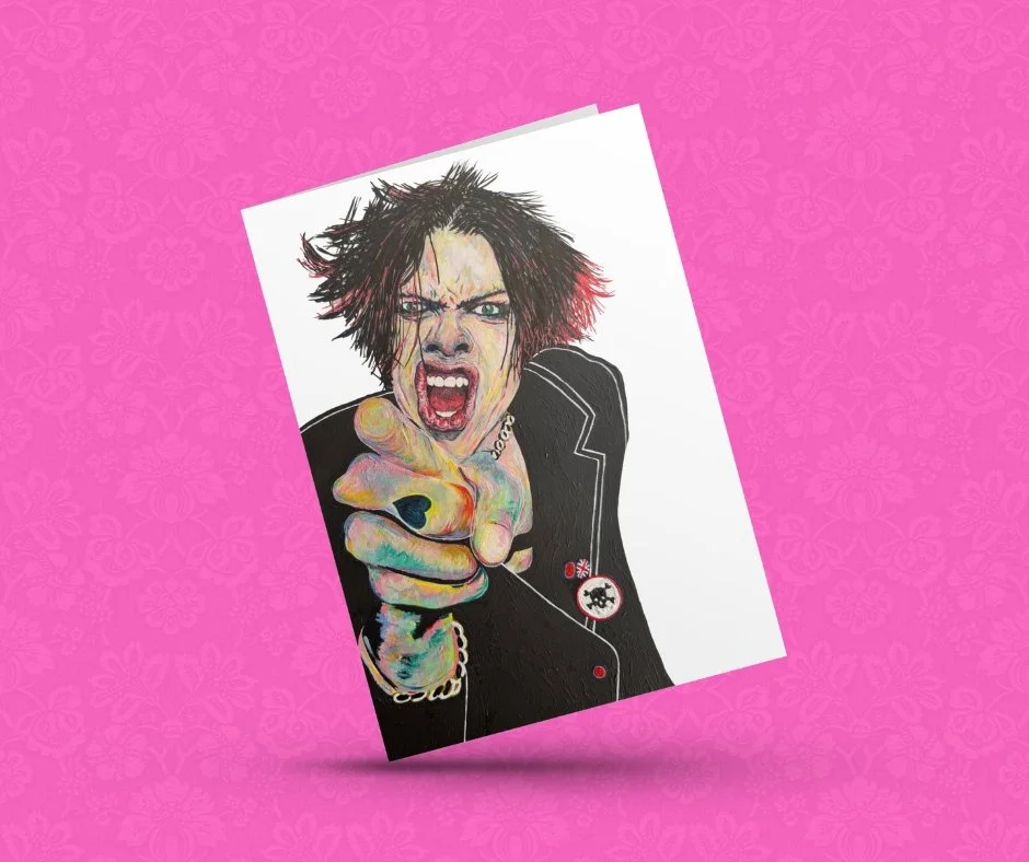 Yungblug Greetings Card (A5)
