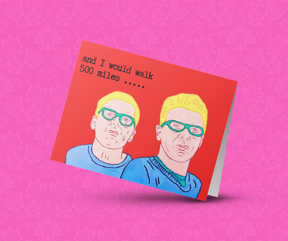 The Proclaimers Greeting Card (A5)
