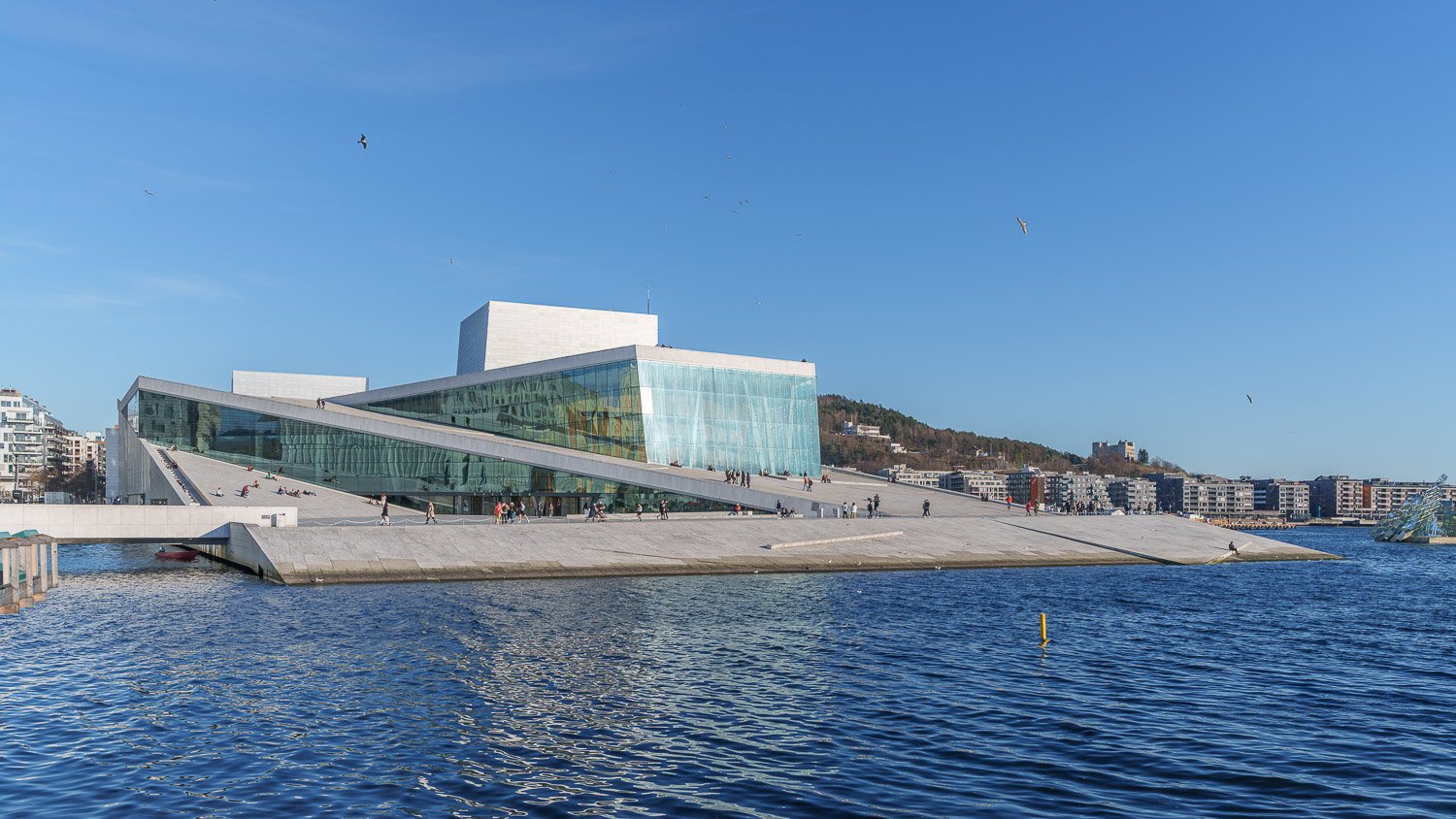 Norwegian National Opera and Ballet, Oslo, Norway by Snøhetta