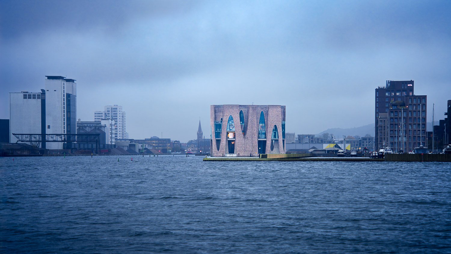Fjordenhus, Vejle, Denmark - Olafur Eliasson with Sebastian Behmann