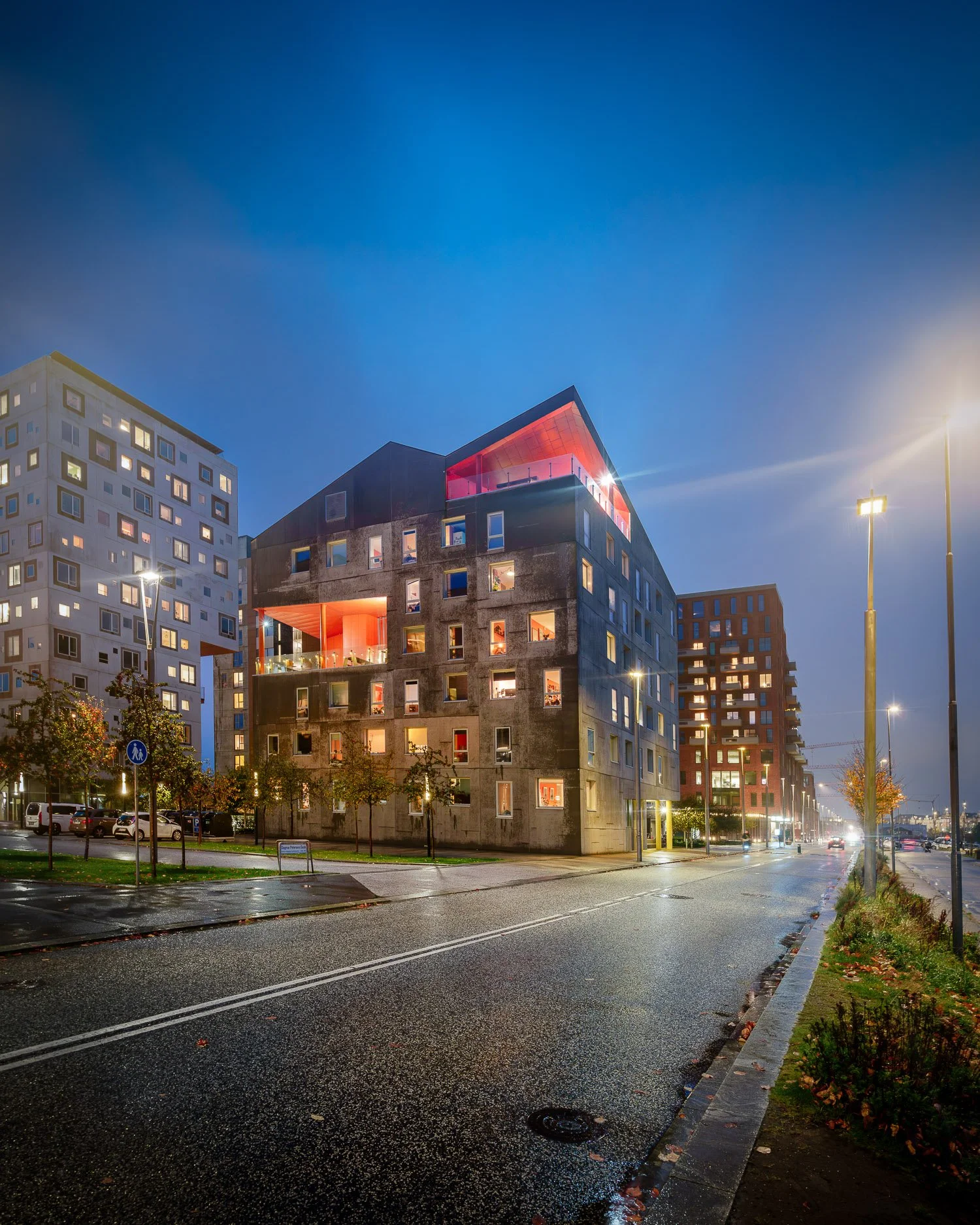 Vulkanen student housing, Aarhus, Denmark - Terroir and Cubo Arkitekter
