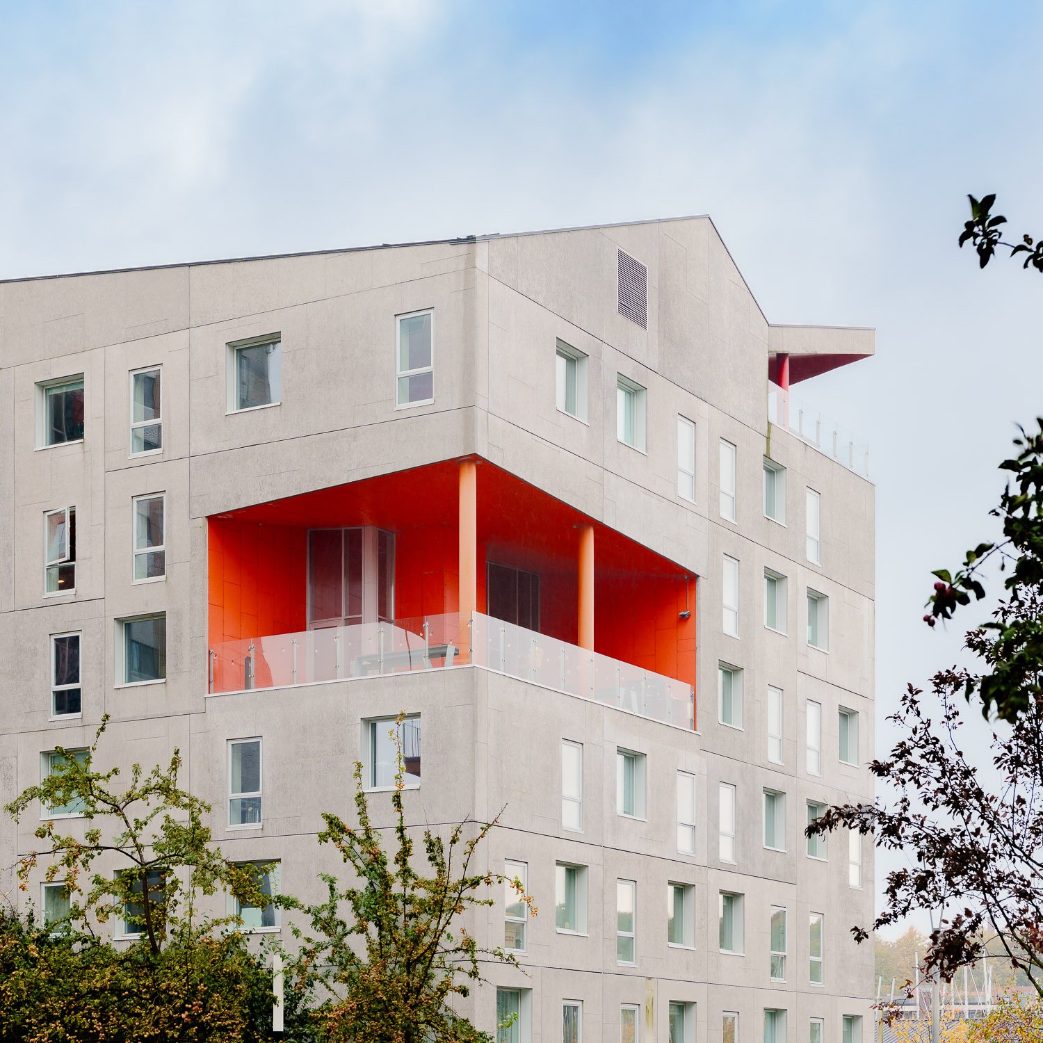 Vulkanen student housing, Aarhus, Denmark - Terroir and Cubo Arkitekter