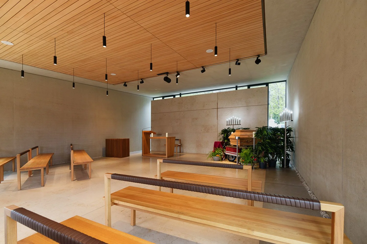 St Peter funeral chapel, Graz, Austria - Hofrichter-Ritter Architekten