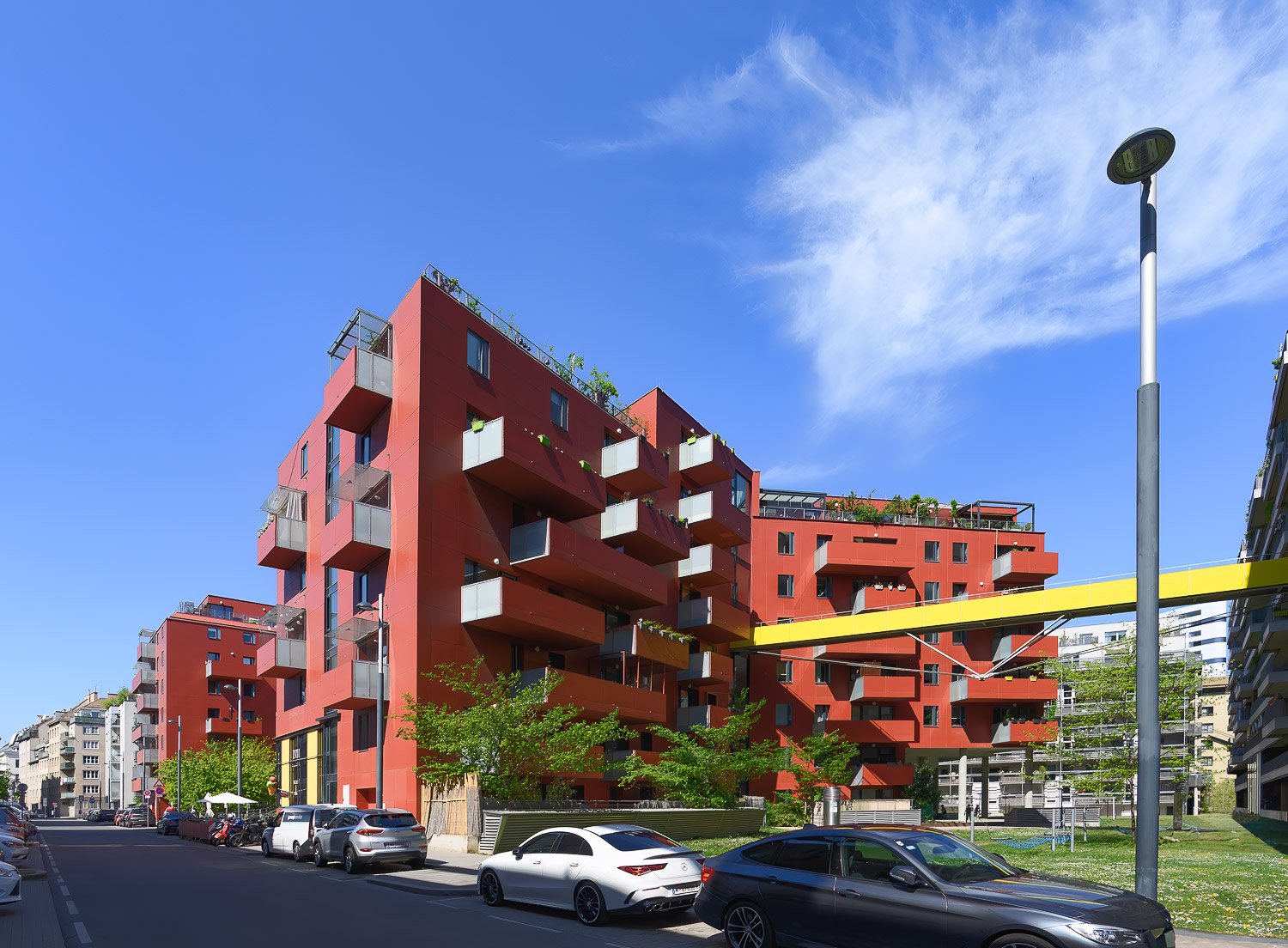 Sonnwendviertel housing, Vienna, Austria - StudioVlayStreeruwitz, Riepl Kaufmann Bammer, Klaus Kada