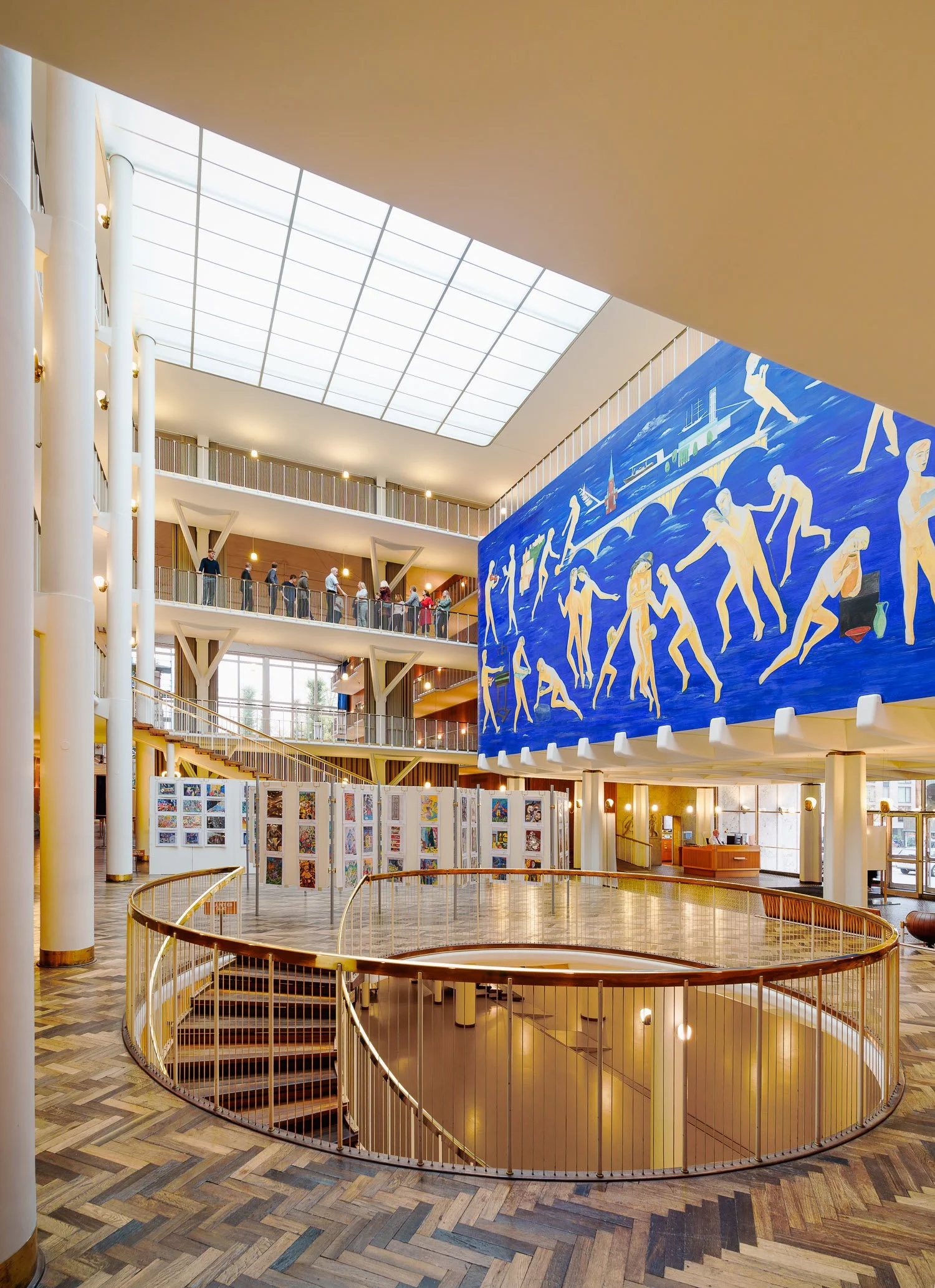 City Hall, Aarhus, Denmark by Arne Jacobsen and Erik Møller
