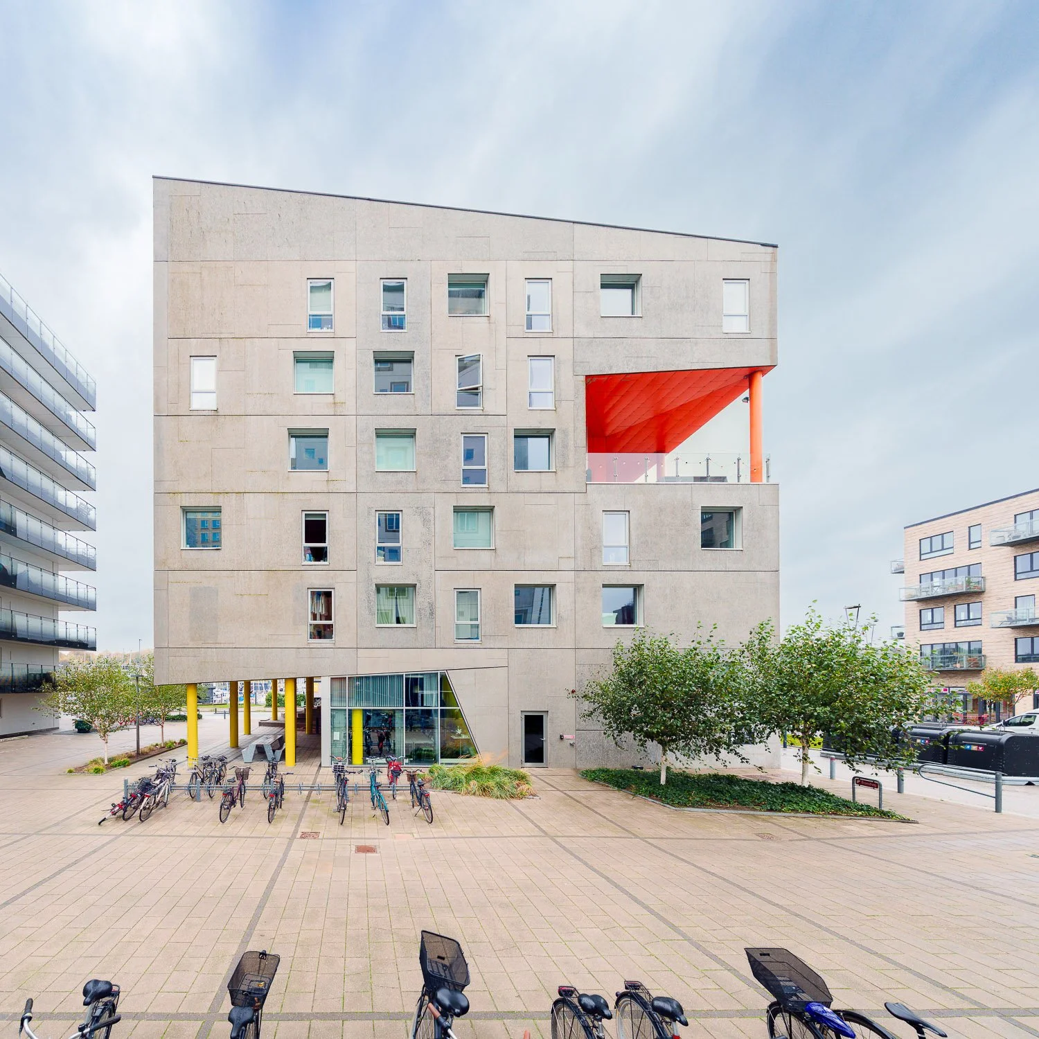 Vulkanen student housing, Aarhus, Denmark - Terroir and Cubo Arkitekter