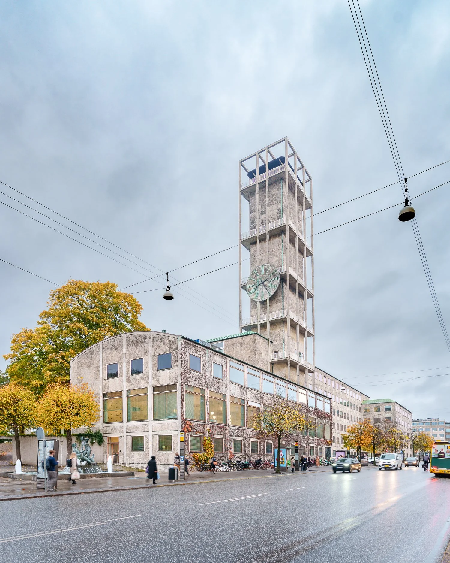 City Hall, Aarhus, Denmark by Arne Jacobsen and Erik Møller