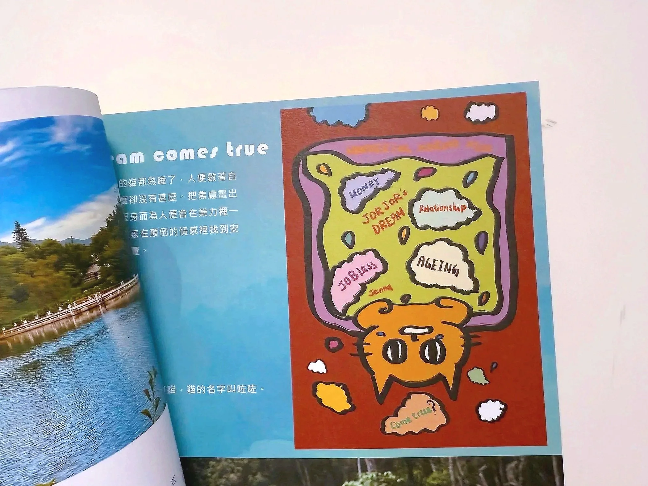 [創作日誌]記錄在「盒誌」投稿、畫小卡到新年市集