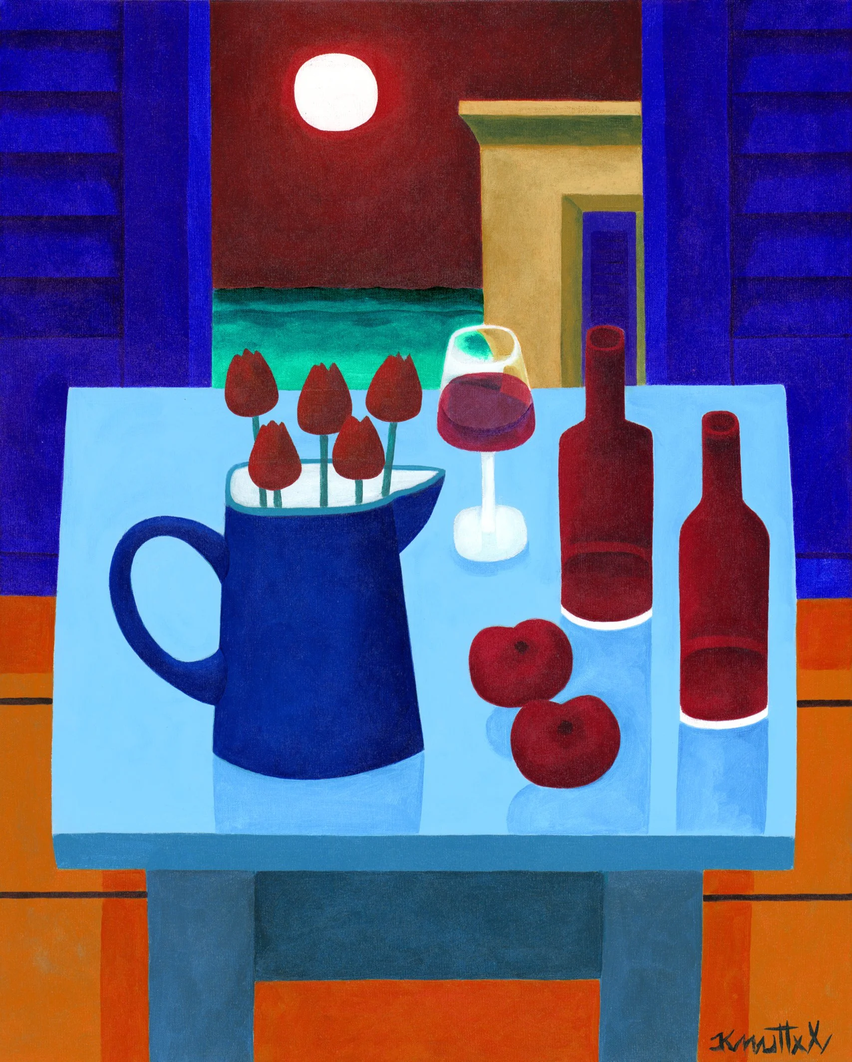 Red Wine and Jug