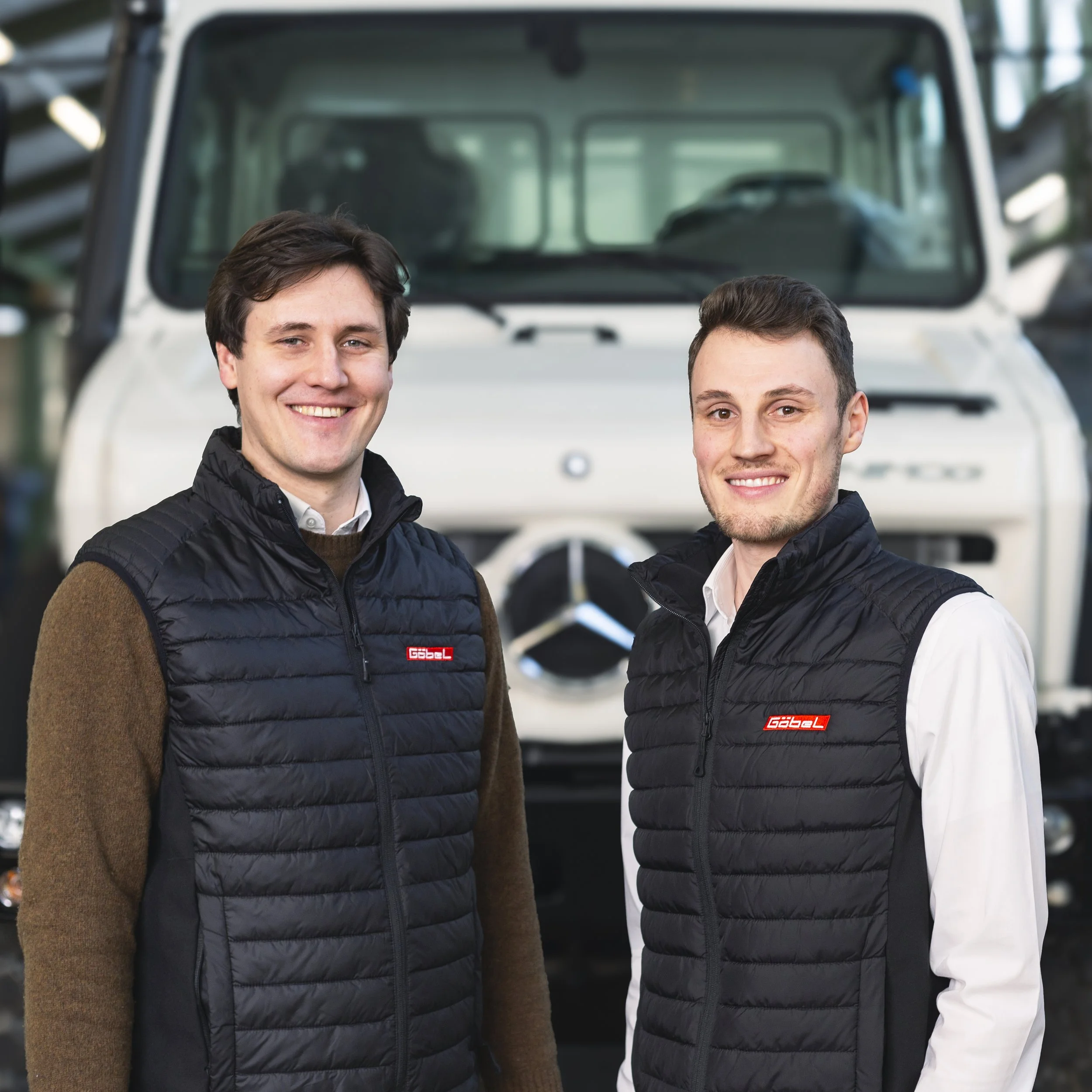 Marius und Niklas Göbel Geschäftsführung Göbel Fahrzeugbau