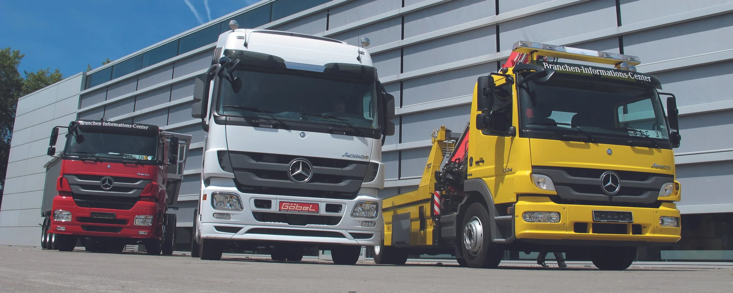 Göbel jetzt auch im BIC, dem Branchen-Informations-Center von Mercedes-Benz in Wörth