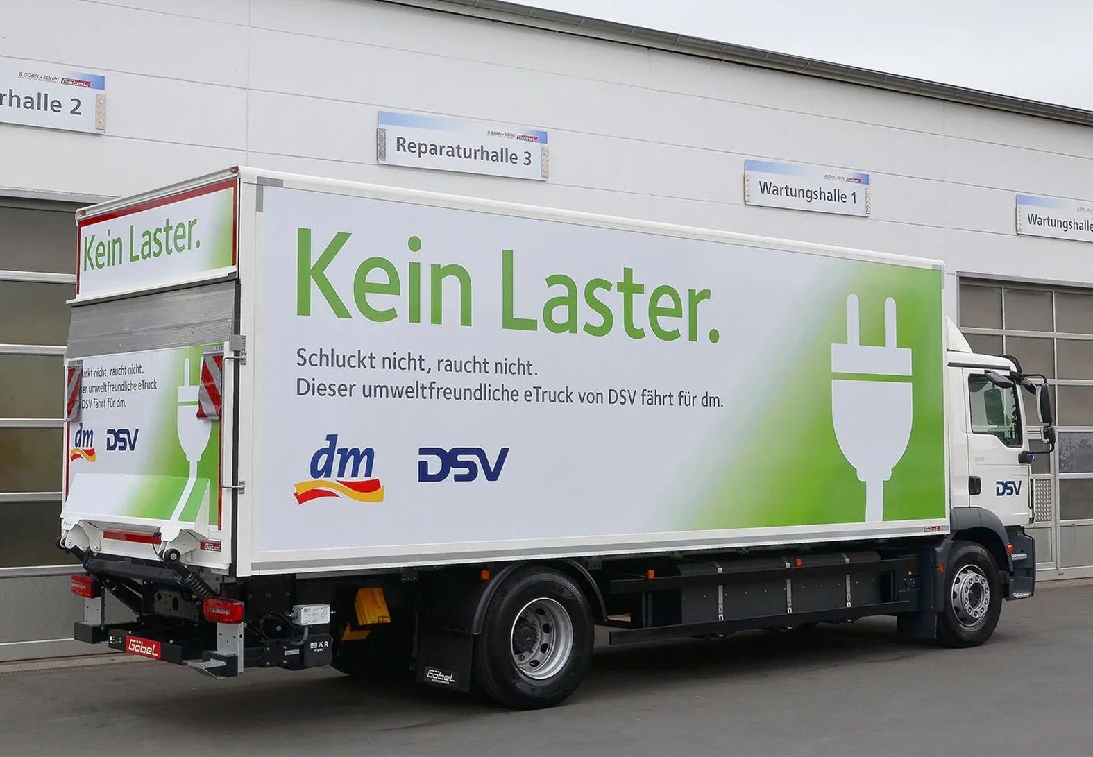 Göbel realisiert seinen ersten Aufbau auf einem E-Truck