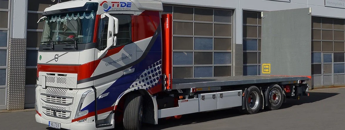 Volvo-Spezialaufbau für XXL Wechselbrücken