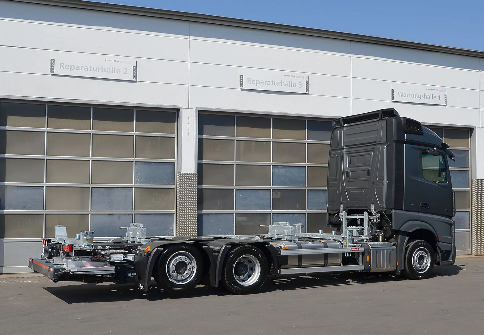 MB ACTROS - MECHANIKLIFTER 565 LiDL