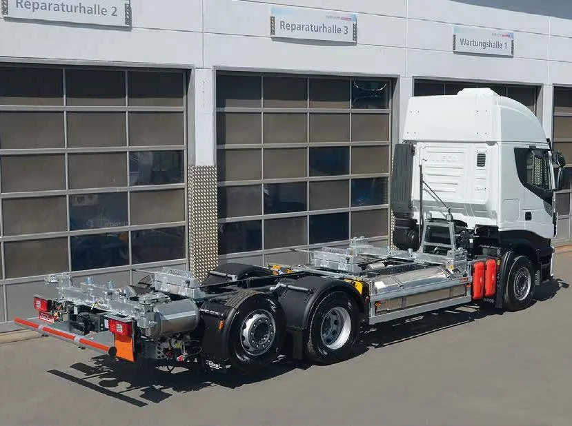 Das mechanische Wechselsystem mit IVECO S-WAY Natural Power