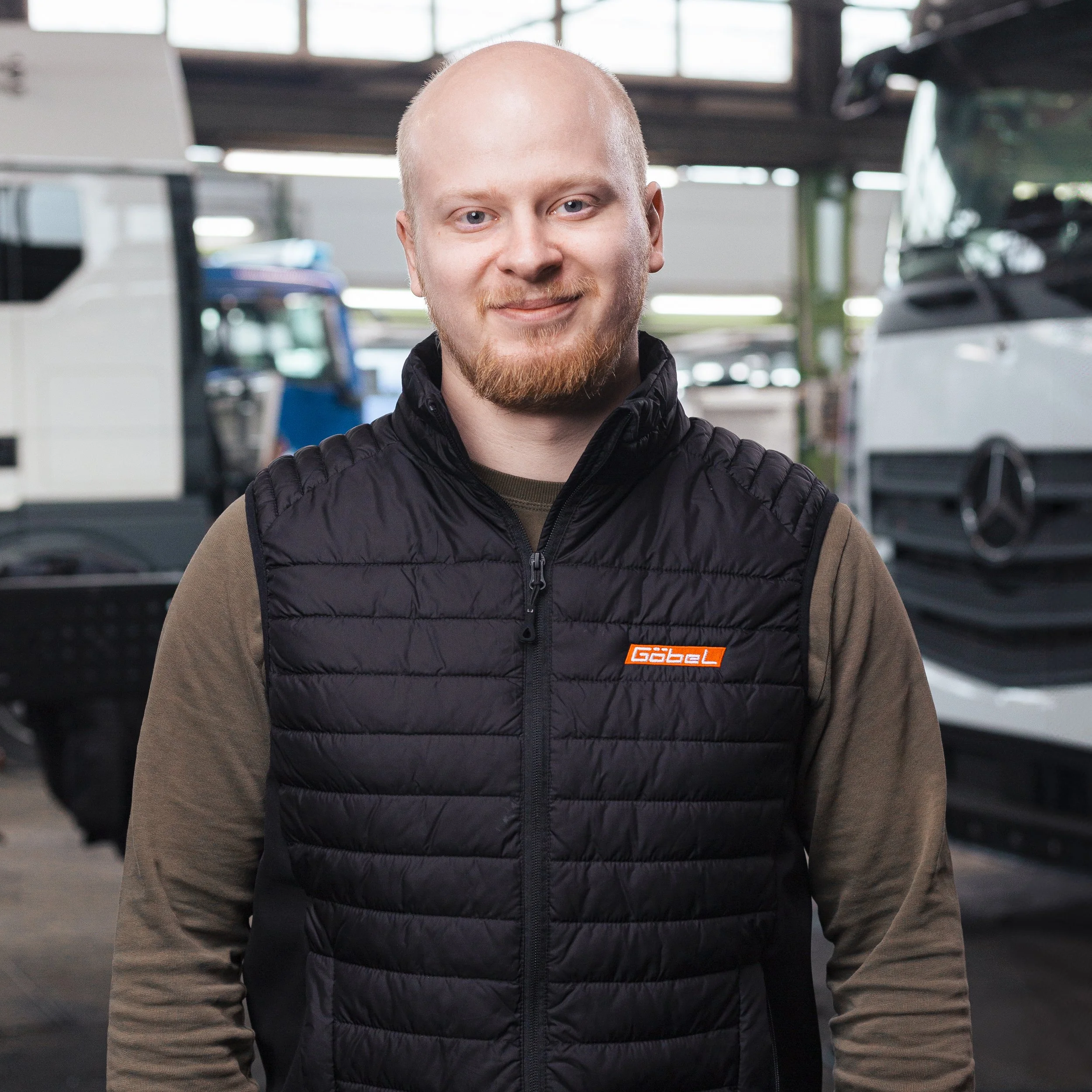 Marcel Maiberger Mitarbeiter und Konstruktion Göbel Fahrzeugbau