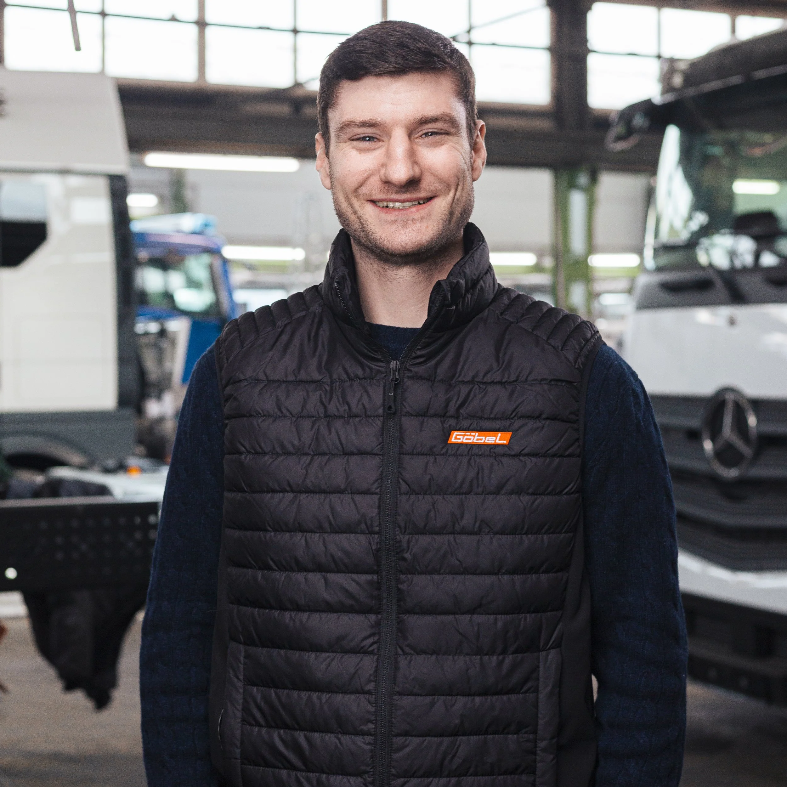 Felix Roth Mitarbeiter und Konstruktion Göbel Fahrzeugbau