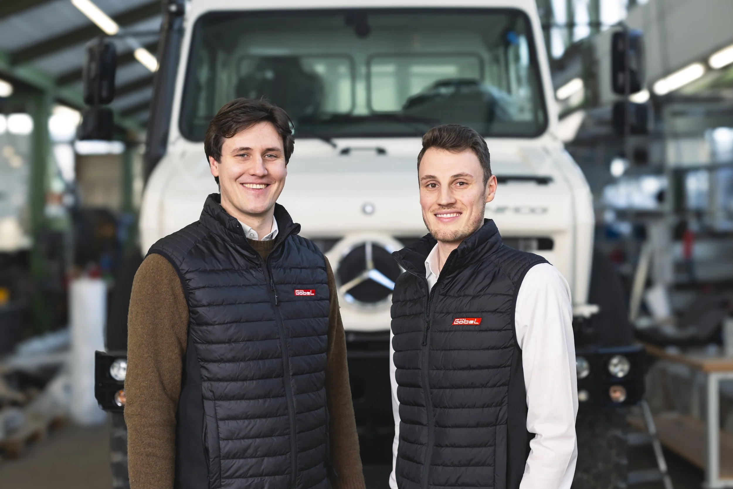Marius und Niklas Göbel von Göbel Fahrzeugbau