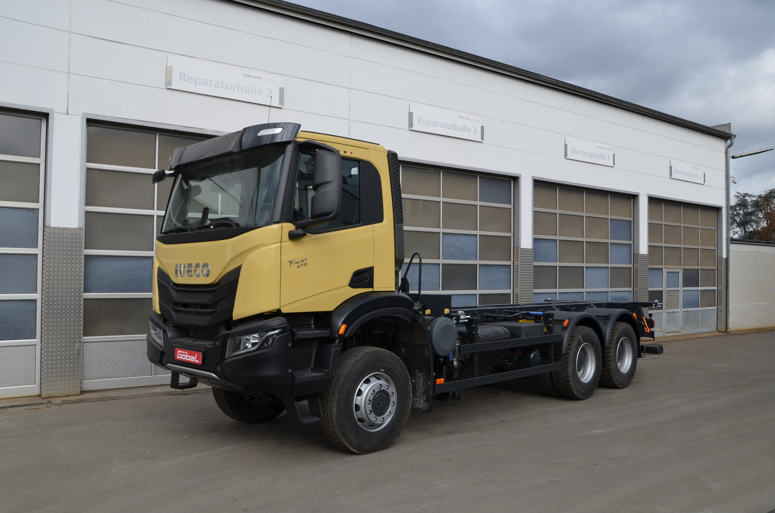 Container verwindungs Arm Iveco Sonderbau