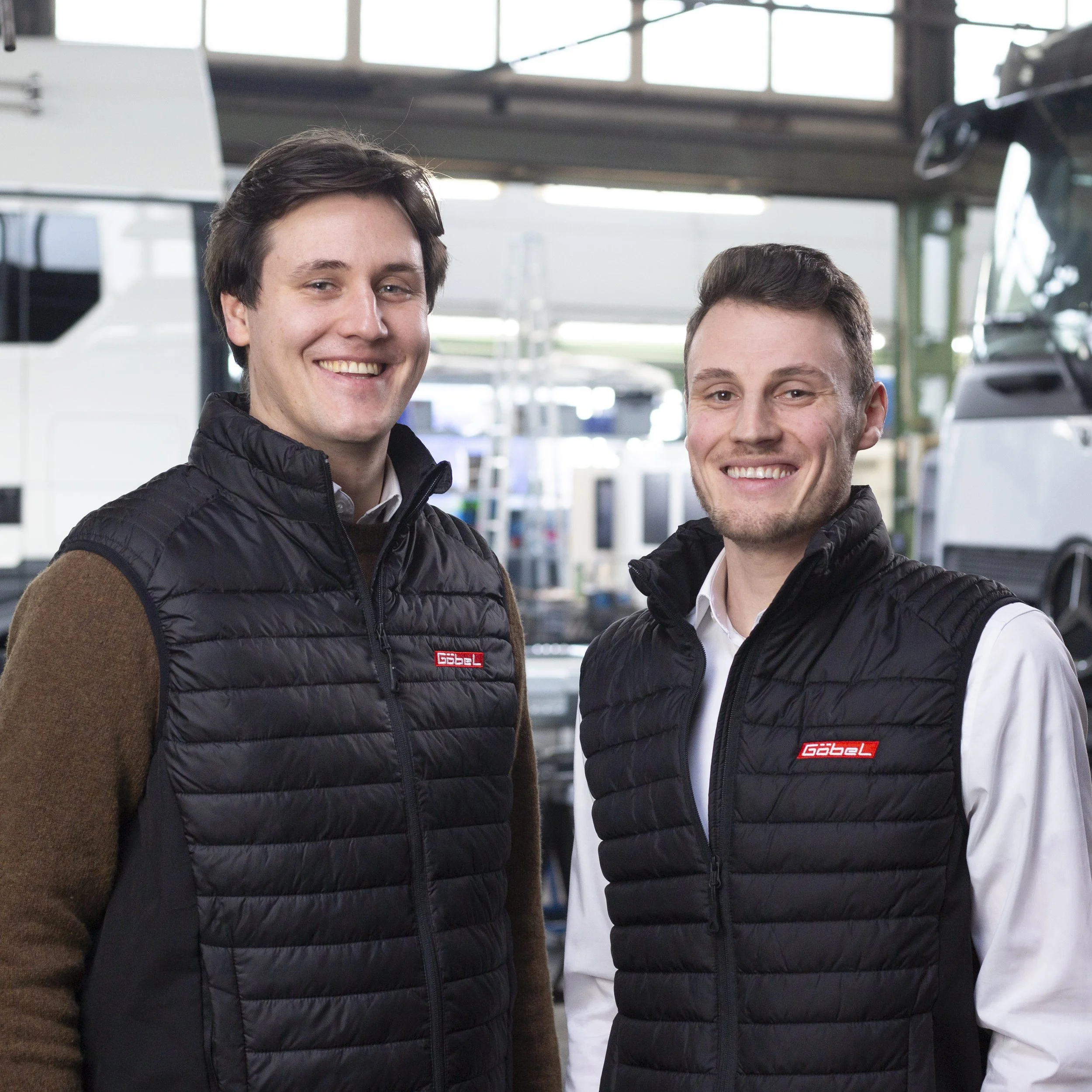 Marius und Niklas Göbel Geschäftsleitung Göbel Fahrzeugbau