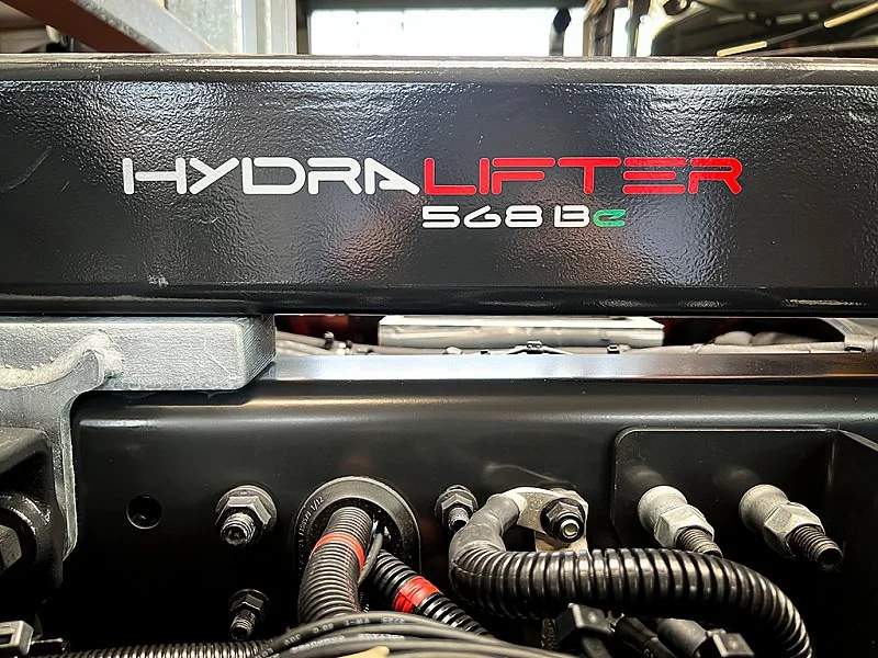 Detailaufnahme von einem Hydralifter mit e