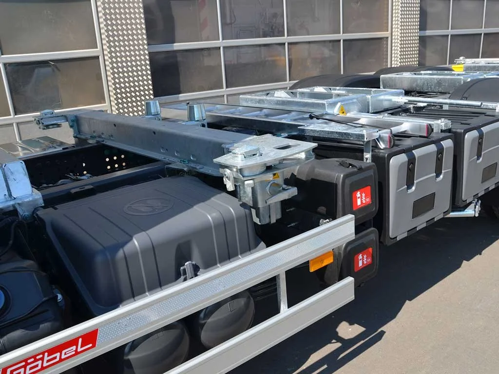 Mit den cleveren, bedienfreundlichen Lift- und Drehadaptern kann der MECHANIKLIFTER schnell für verschiedene der gängigsten Abstellhöhen eingestellt werden. 