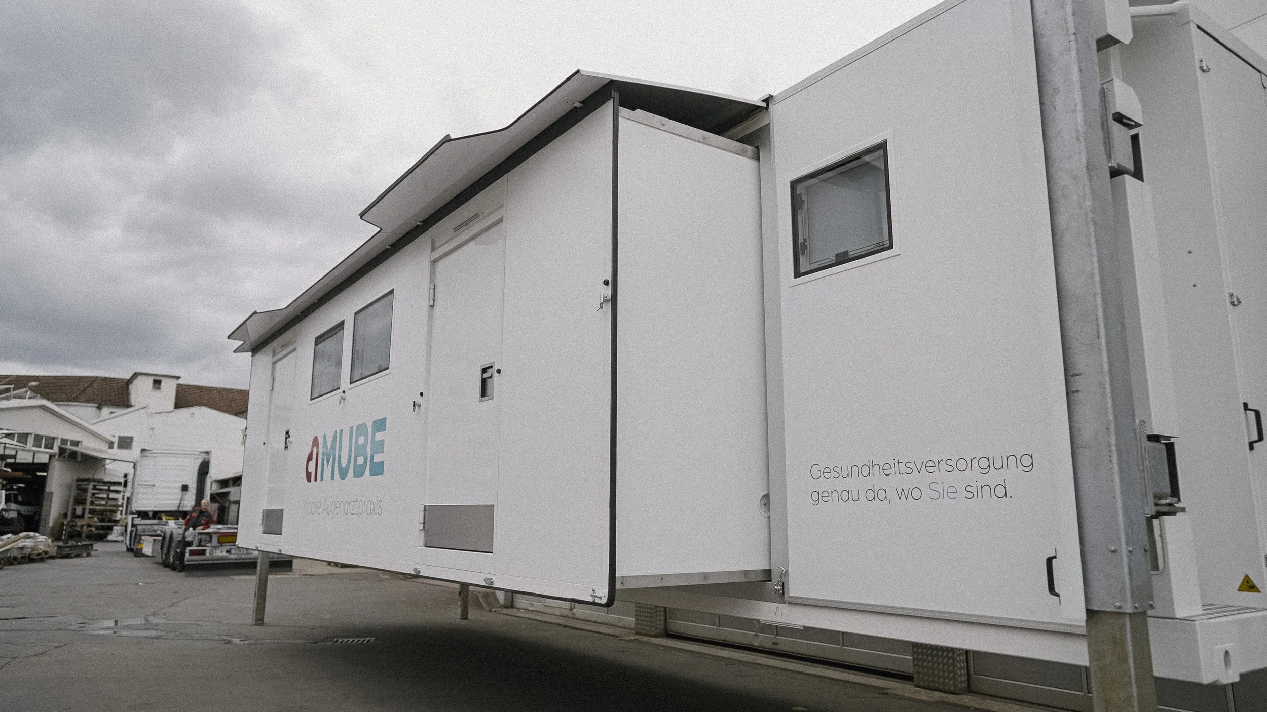 40'' Container MUBE produziert von Göbel Fahrzeugbau