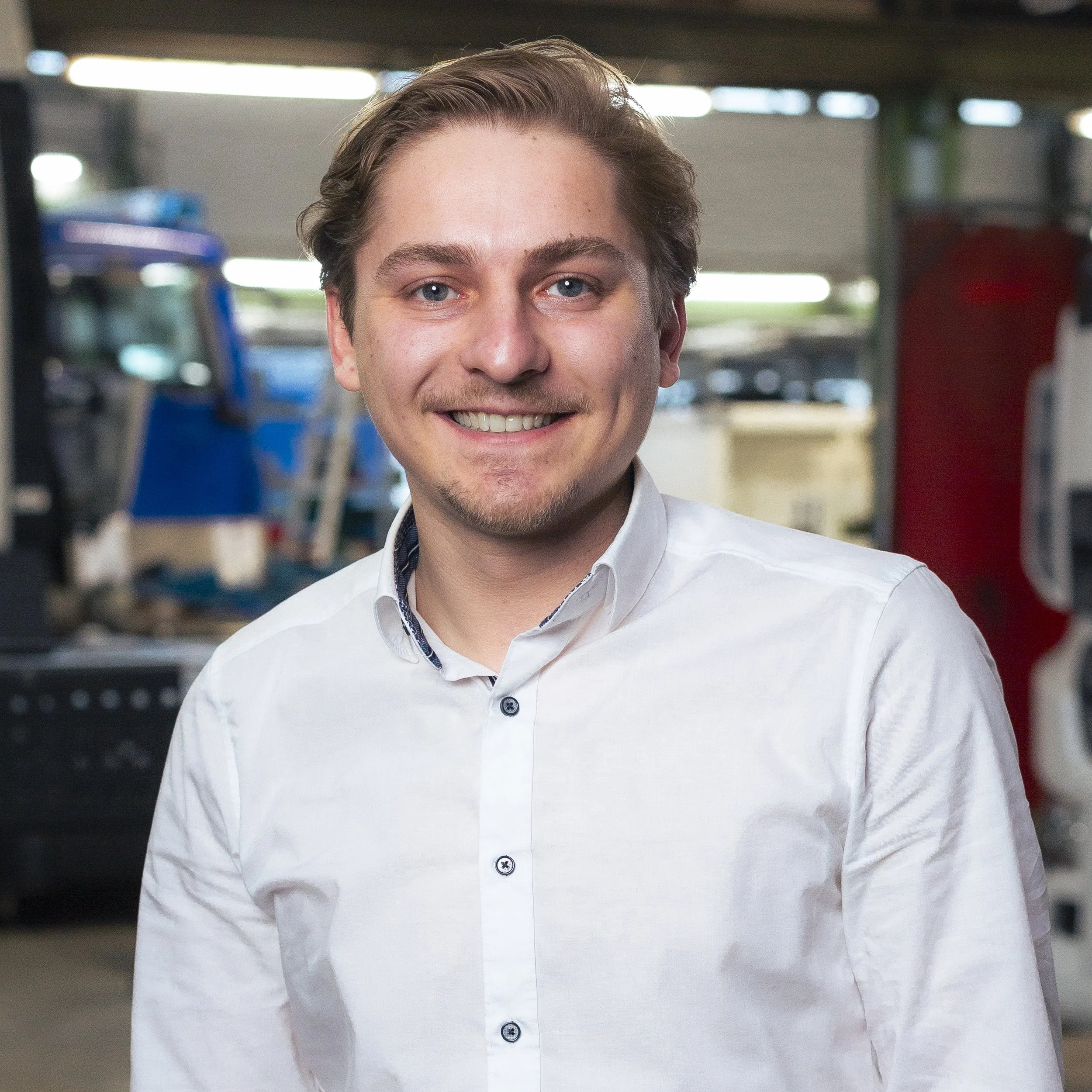 Patrick Mainka Mitarbeiter und Meister Elektrik Göbel Fahrzeugbau
