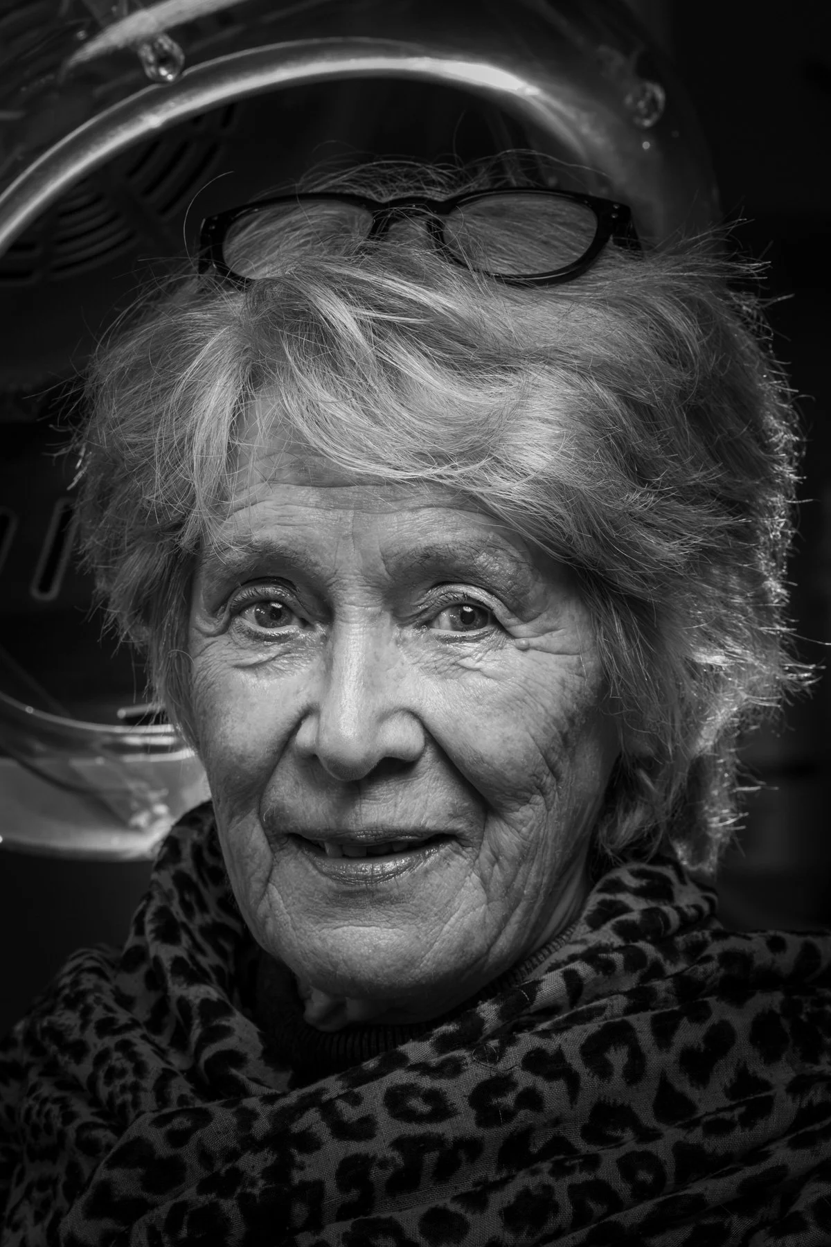 Helga. Former hairdresser for more than 40 years at Frederiksberg in Copenhagen.