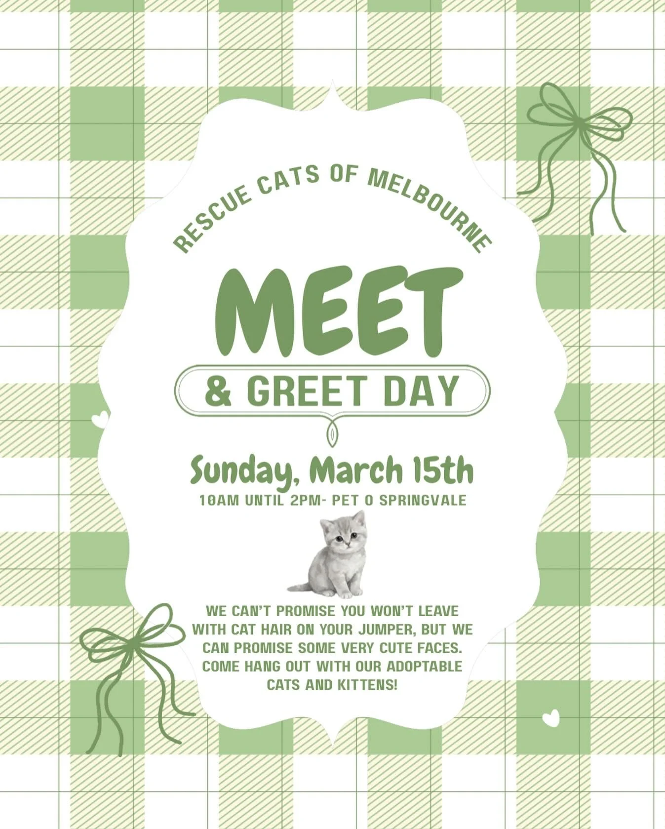 Looking for a new roommate who actually appreciates your taste in Netflix? 📺🐱

Come down to Pet O Springvale and meet some of the best personalities in Melbourne. From professional nap-takers to chaotic kittens, we have a feeling your new best frie