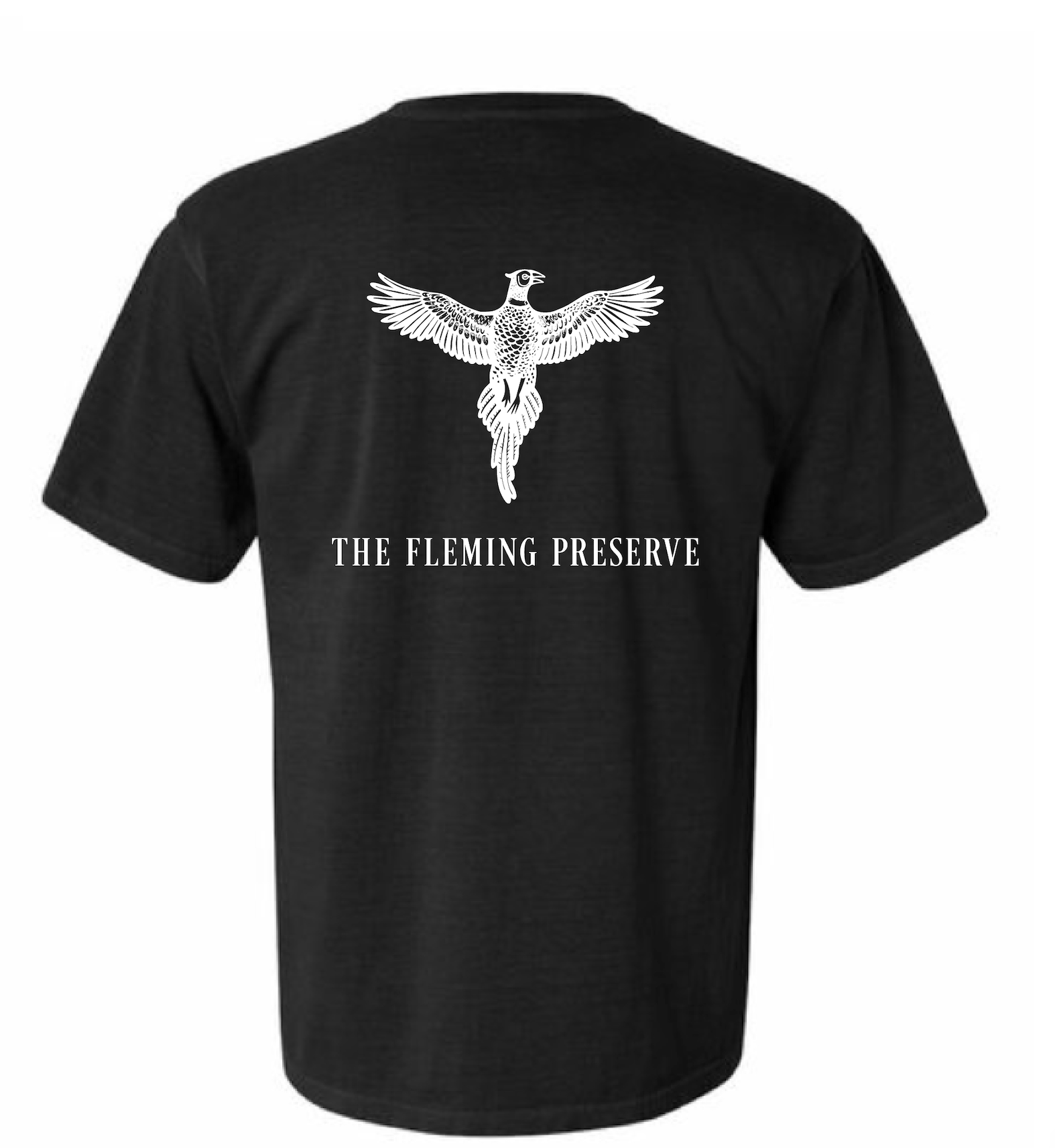 The Fleming Preserve Black Pheasant Tee